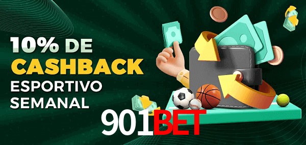 10% de bônus de cashback na 901Bet